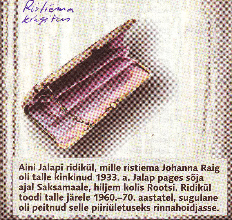 Väärtuslik hõbekotike, mis on nüüd ERM-is.