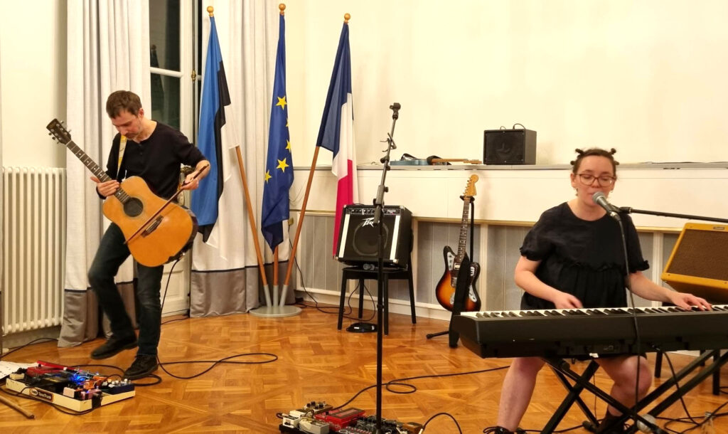 Triinu Tammsalu esinemas.