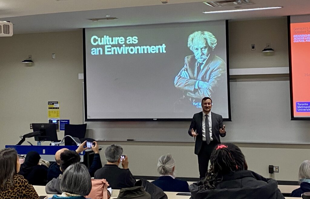 Dr. Paolo Granata delivering his lecture