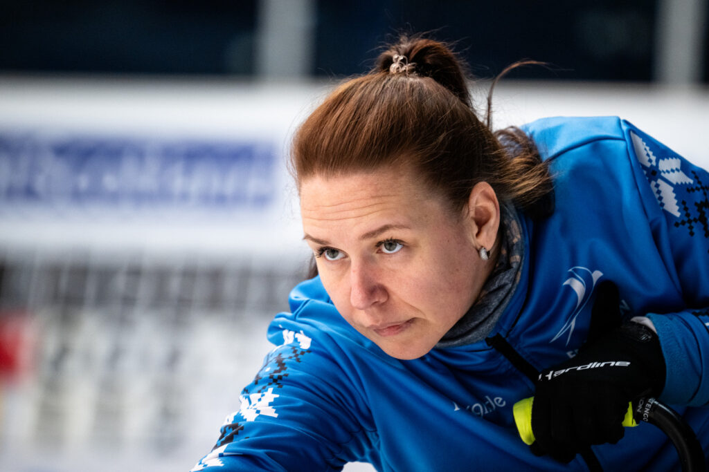 Katlin Riidebach ( © World Curling / Ansis Ventins)