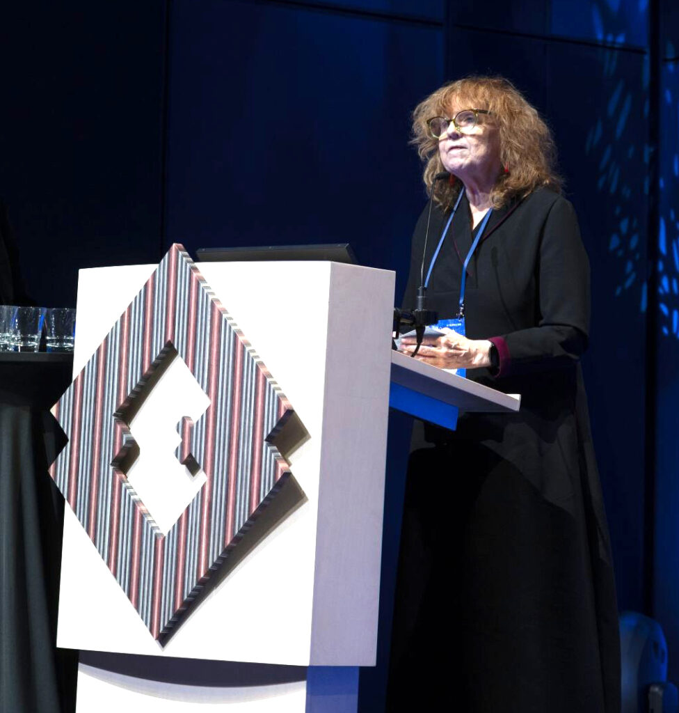 Žürii liige, kirjandusteadlane Tiina Kirss. Foto: Alar Madisson, EKM