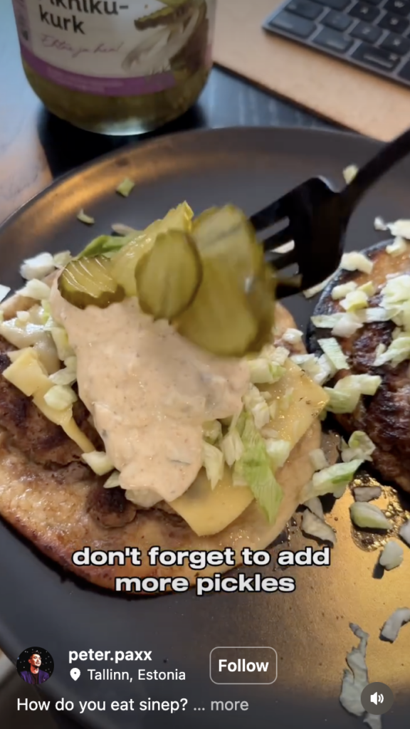 Still from Peter Tran's recipe video