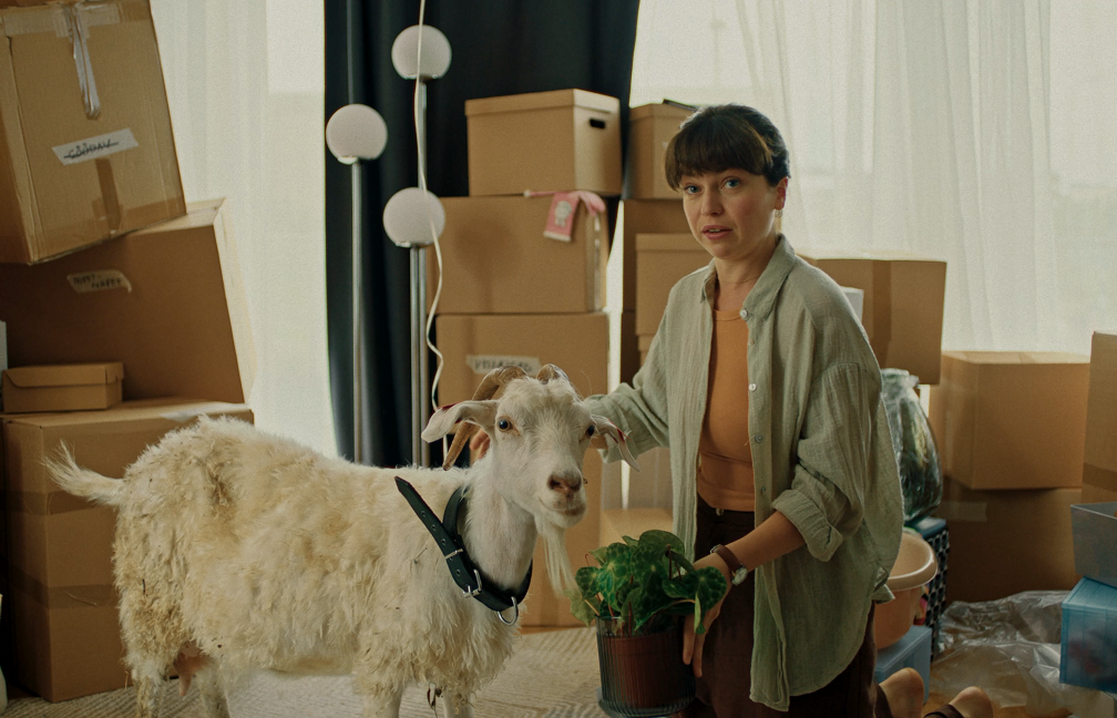 Still from the film Baa-baa!