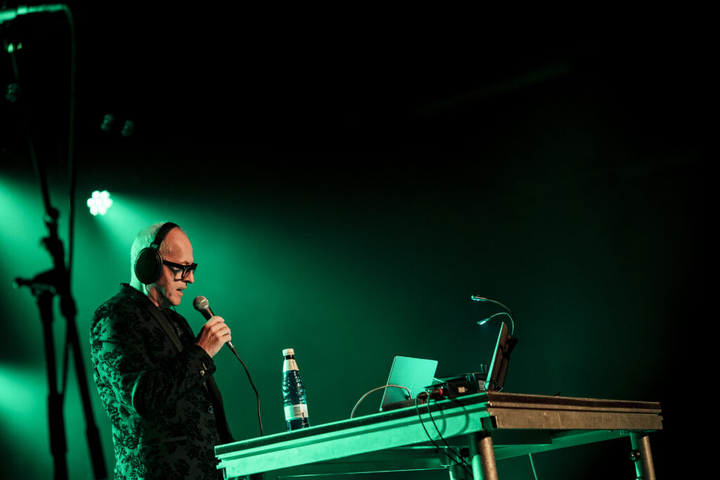 Olev Muska at Tallinn Music Week (photo by Airi Leon)