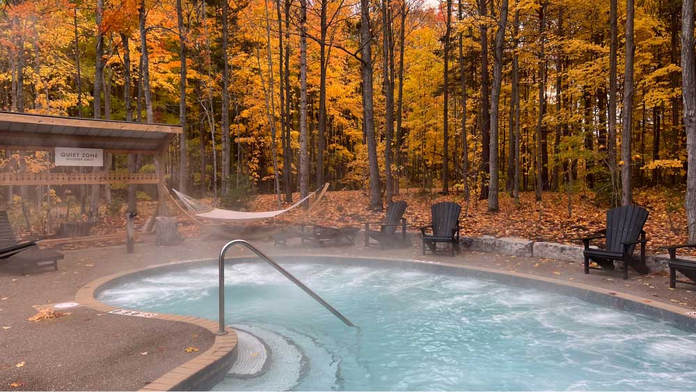 The Metsä relaxation pool (source: vettaspa.com)