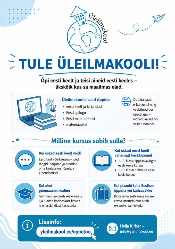Bk pg teade EE # 20 2026 Üleilmakool