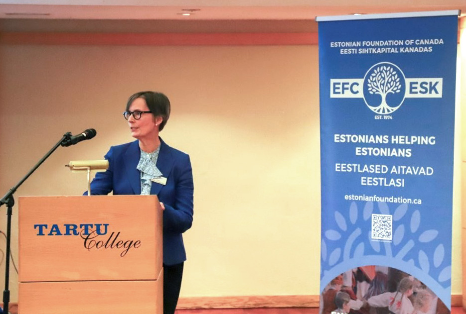 ESK asepresident Kaili Sermat-Harding. Foto: Tory Hutchings