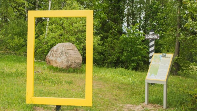 The centre point of Estonia (photo by Liina Laurikainen-Päri)