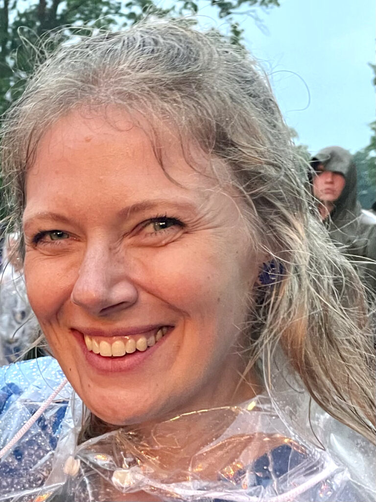 Tiina Hiis oli koos perega kohal kogu festivali aja. Foto: Lea Kreinin