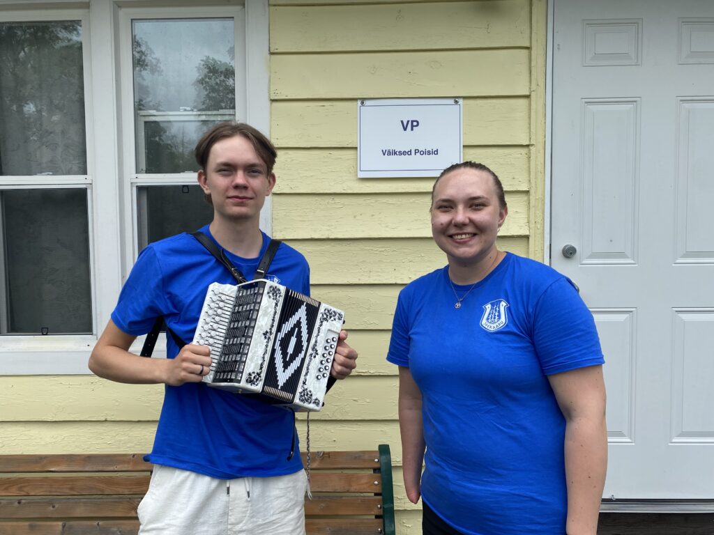 Rasmus and Johanna at Jõekääru Week 1