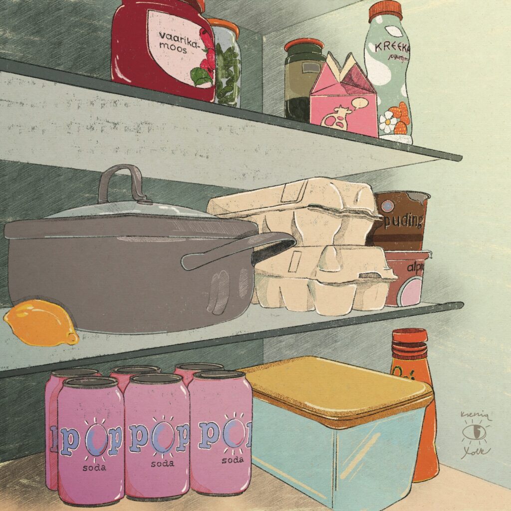 My Fridge by Ksenia Yolk