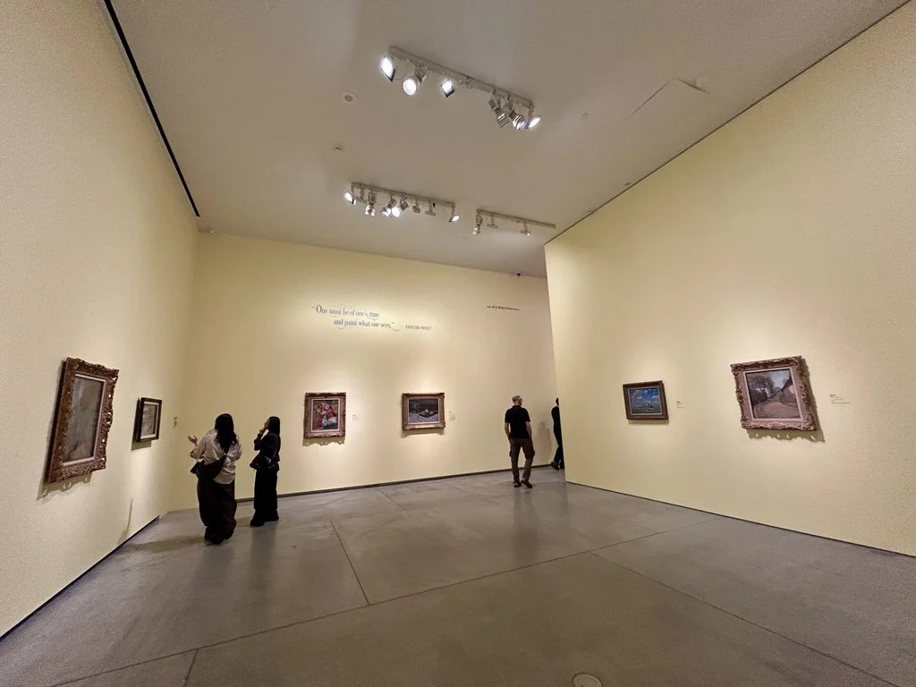 Inside the exhibit