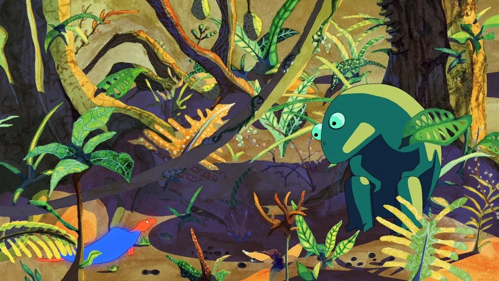 The monster meets the little dragon (image: Seth McKeever)