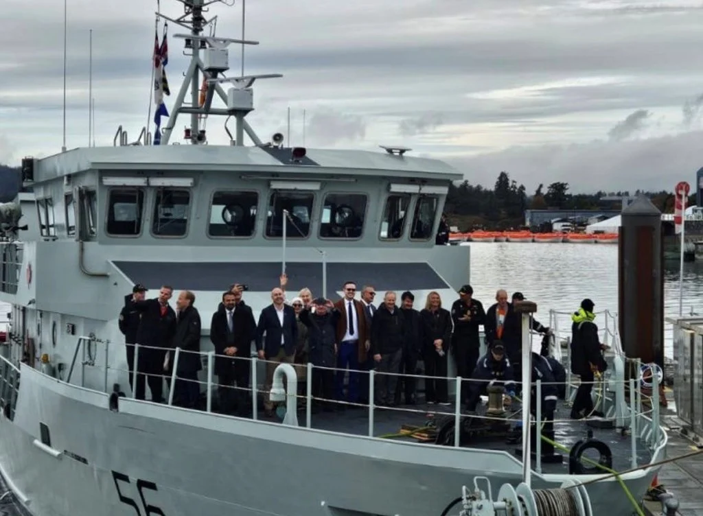 The Consular Corps on a tour of CFB Esquimalt